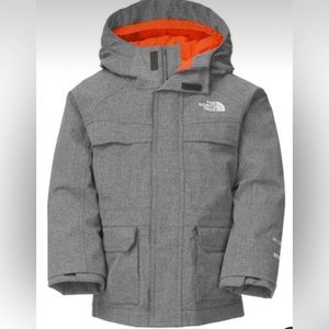 The North Face Gray Hyvent Puffer Jacket Kids Size L 10/12